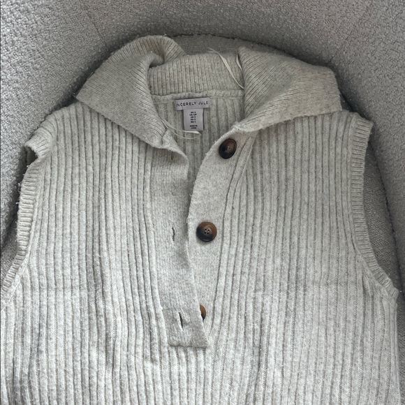 Sincerely Jules Cream Knit Cardigan - Picture 4 of 5